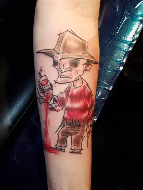 Read our list of the Top Tattoo Mistakes from LA Ink here. . Freddy krueger tattoo ideas